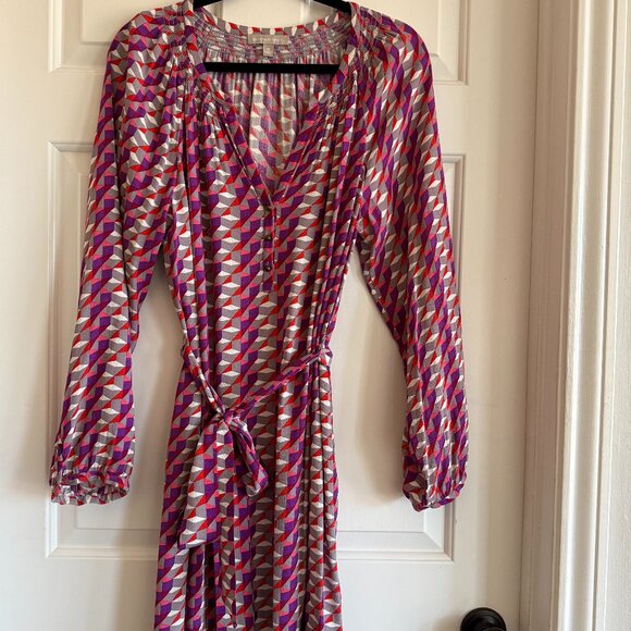 VTG Banana Republic Tie-Waist Dress - W size 12 - good condition - Picture 1 of 8